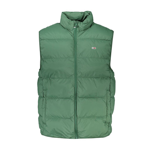 Tommy Hilfiger Sleeveless Jacket with Zip and Embroidered Logo