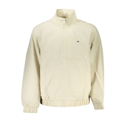 Tommy Hilfiger beige long-sleeved jacket made from recycled material