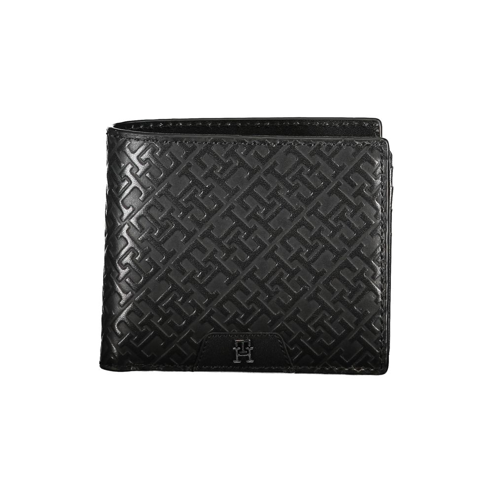 Tommy Hilfiger Elegant Leather Wallet with Coin Pocket