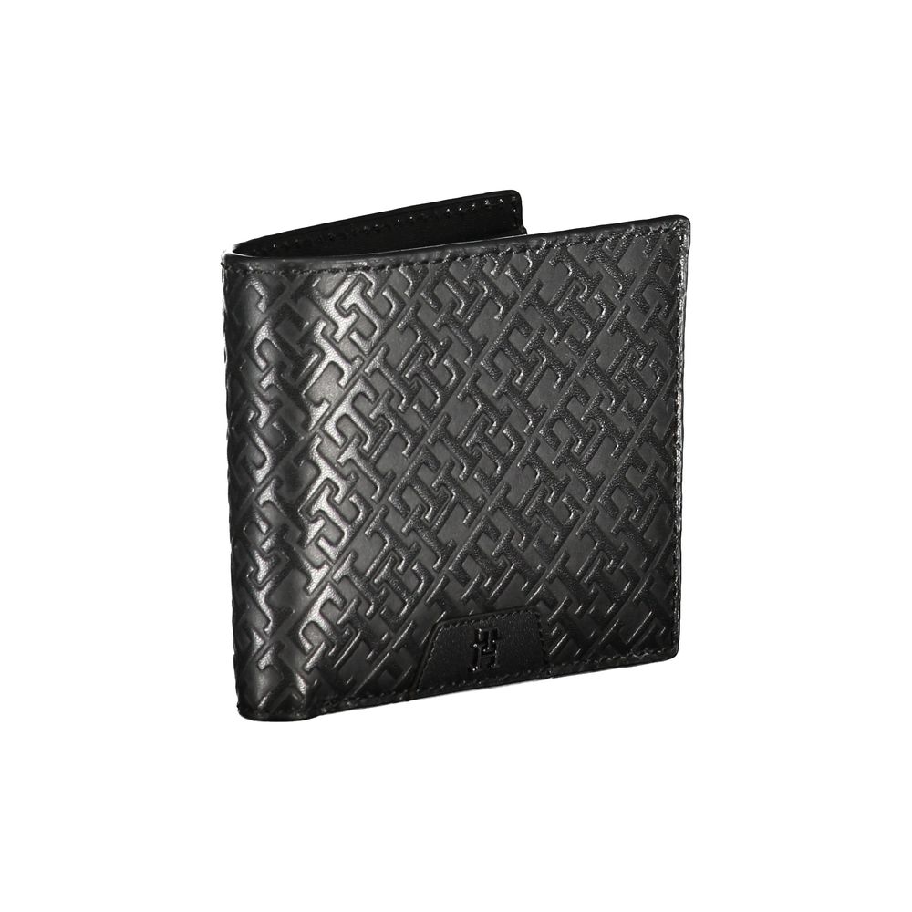 Tommy Hilfiger Elegant Leather Wallet with Coin Pocket