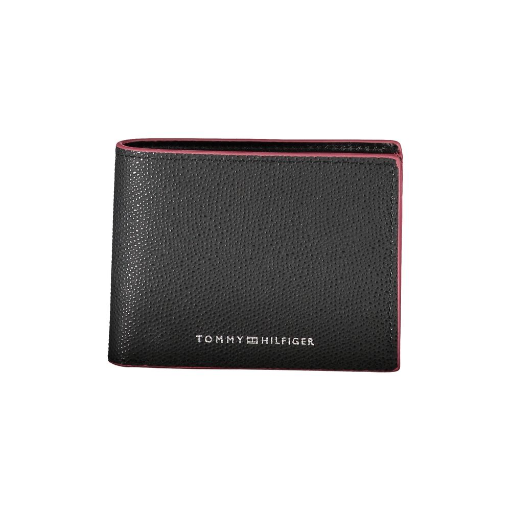 Tommy Hilfiger Elegant leather bifold wallet with contrasting accents