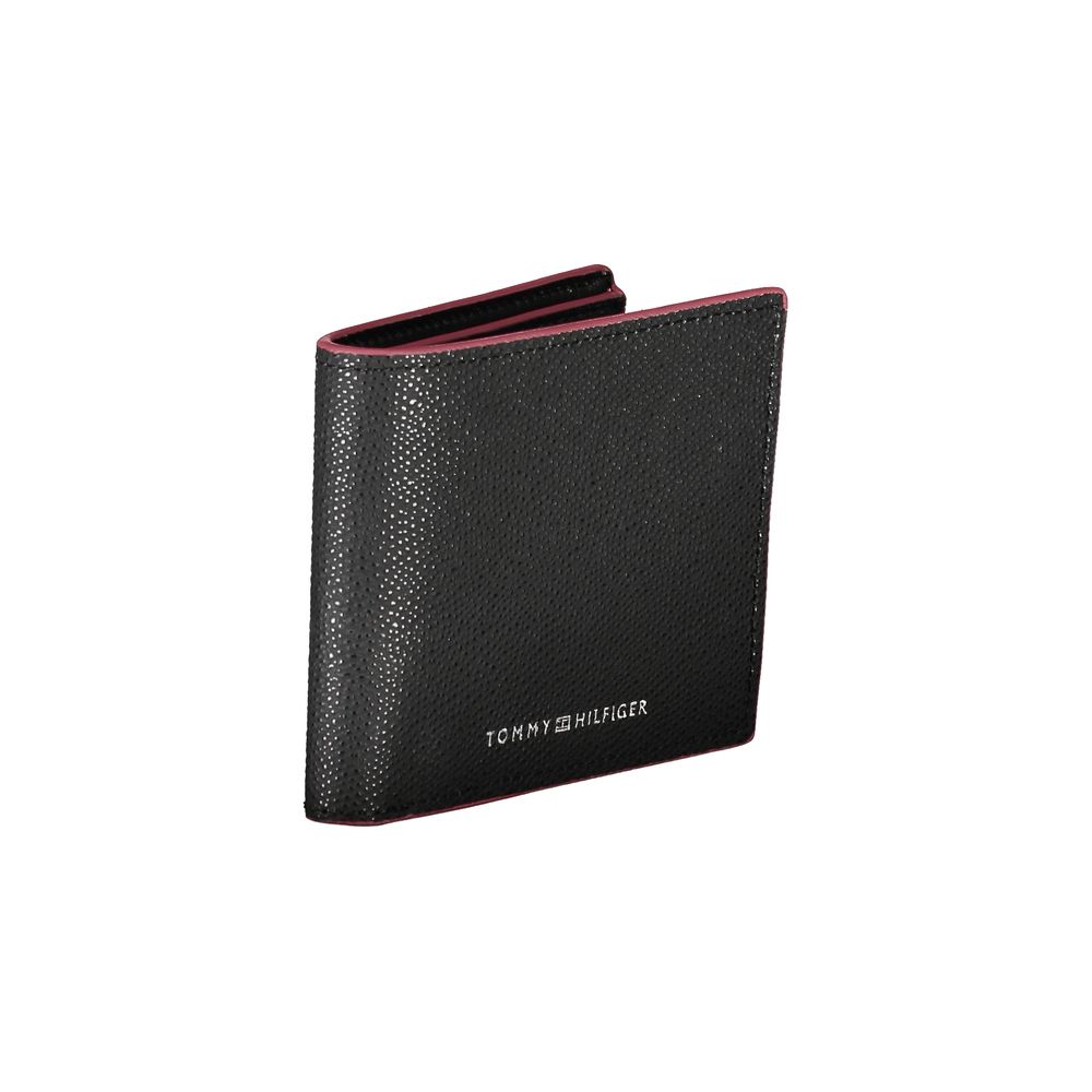 Tommy Hilfiger Elegant leather bifold wallet with contrasting accents