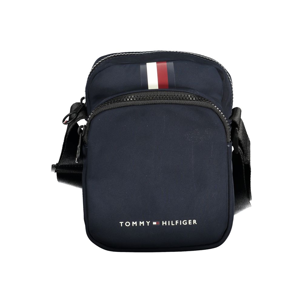 Tommy Hilfiger Chic blue shoulder bag with contrast details