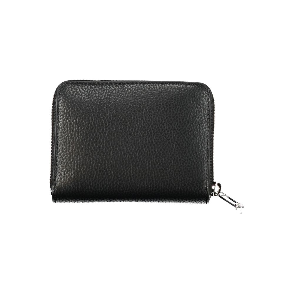 Tommy Hilfiger Elegant wallet made of black polyethylene