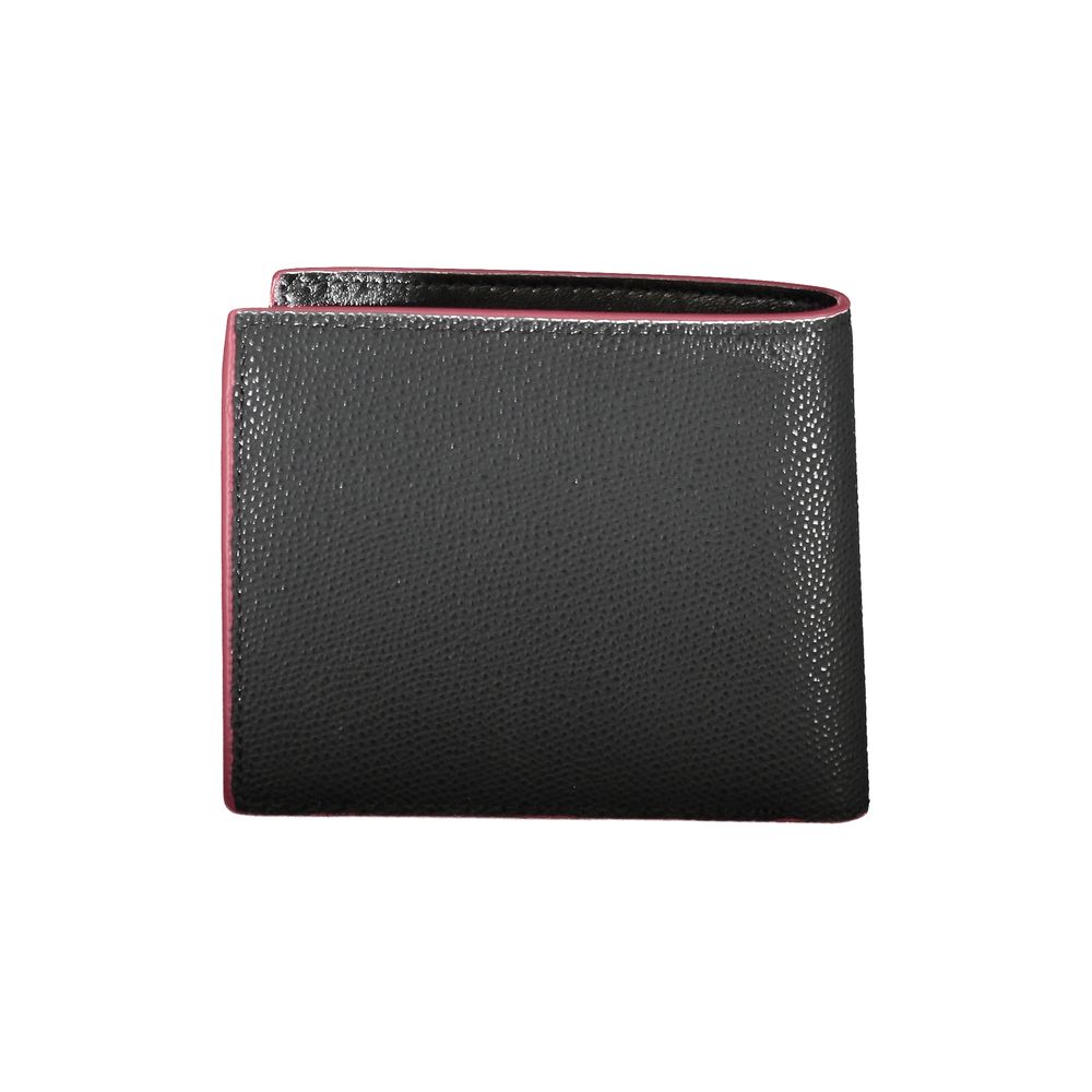 Tommy Hilfiger Elegant wallet made of black leather