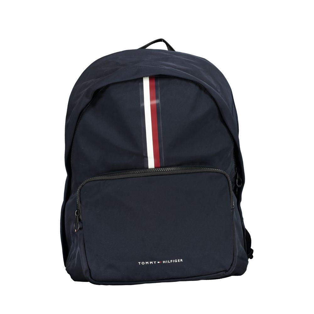 Tommy Hilfiger Slim Blue Backpack with Laptop Holder