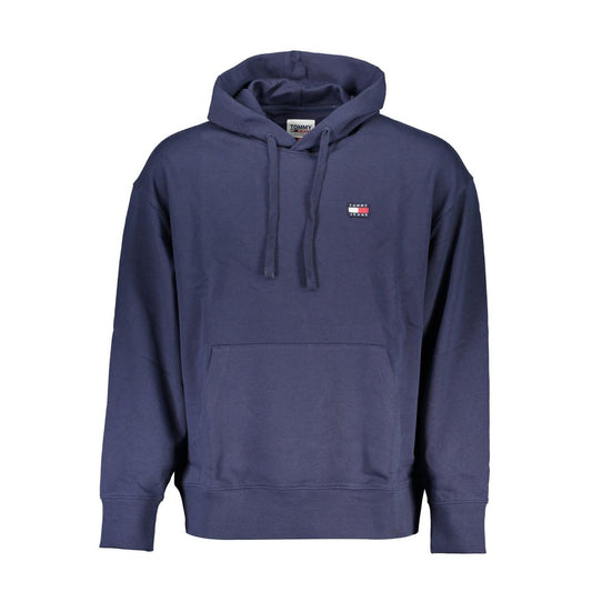 Tommy Hilfiger Chic blue hooded sweatshirt with logo detail