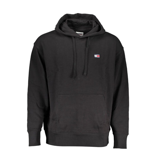 Tommy Hilfiger Smooth Cotton Hooded Sweatshirt with Logo