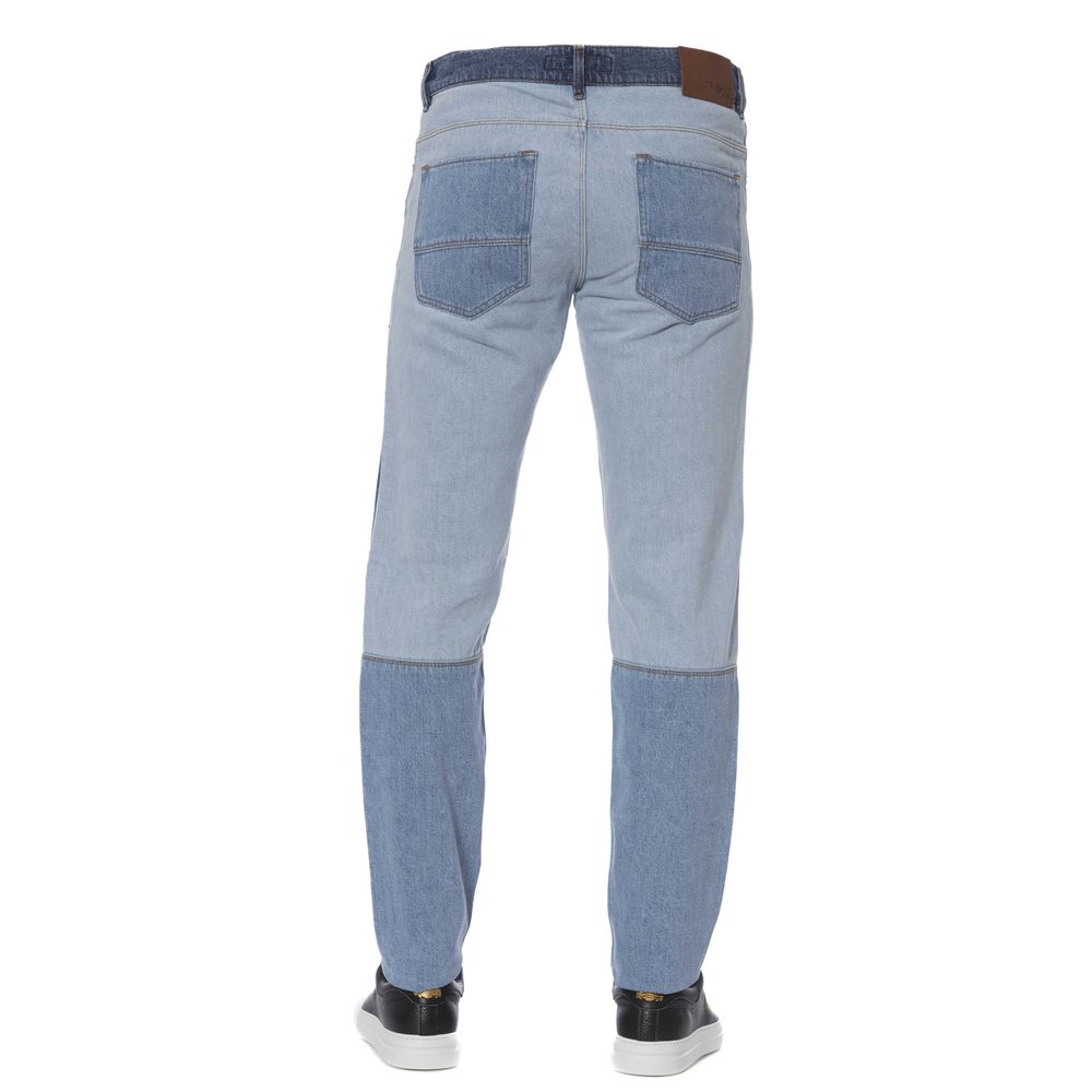 Trussardi Jeans Blaue Baumwolle Männer Jeans