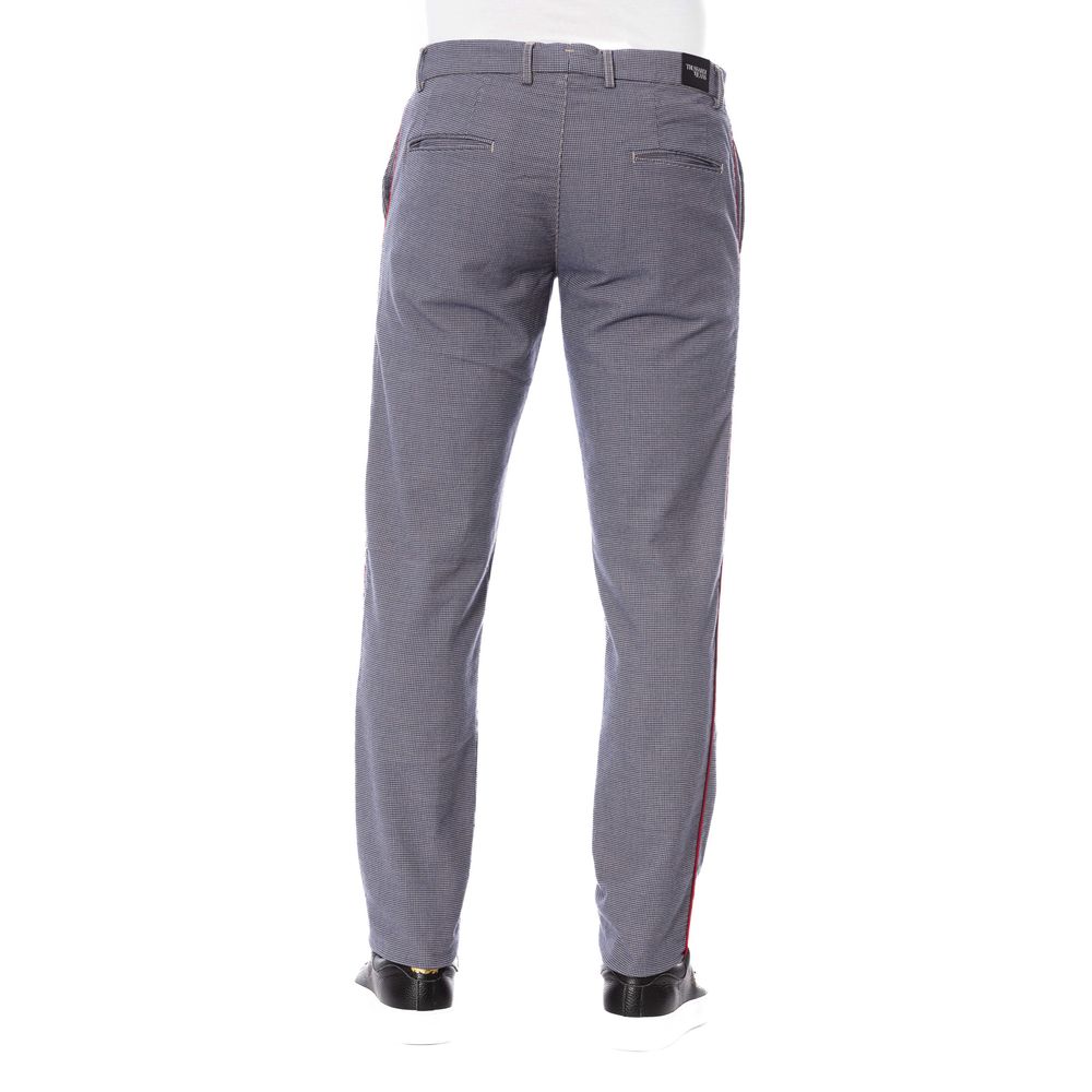 Trussardi Jeans Blaue Baumwolle Männer Hosen