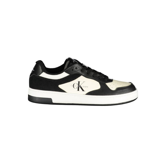 Calvin Klein Simple black sneakers with contrasting details