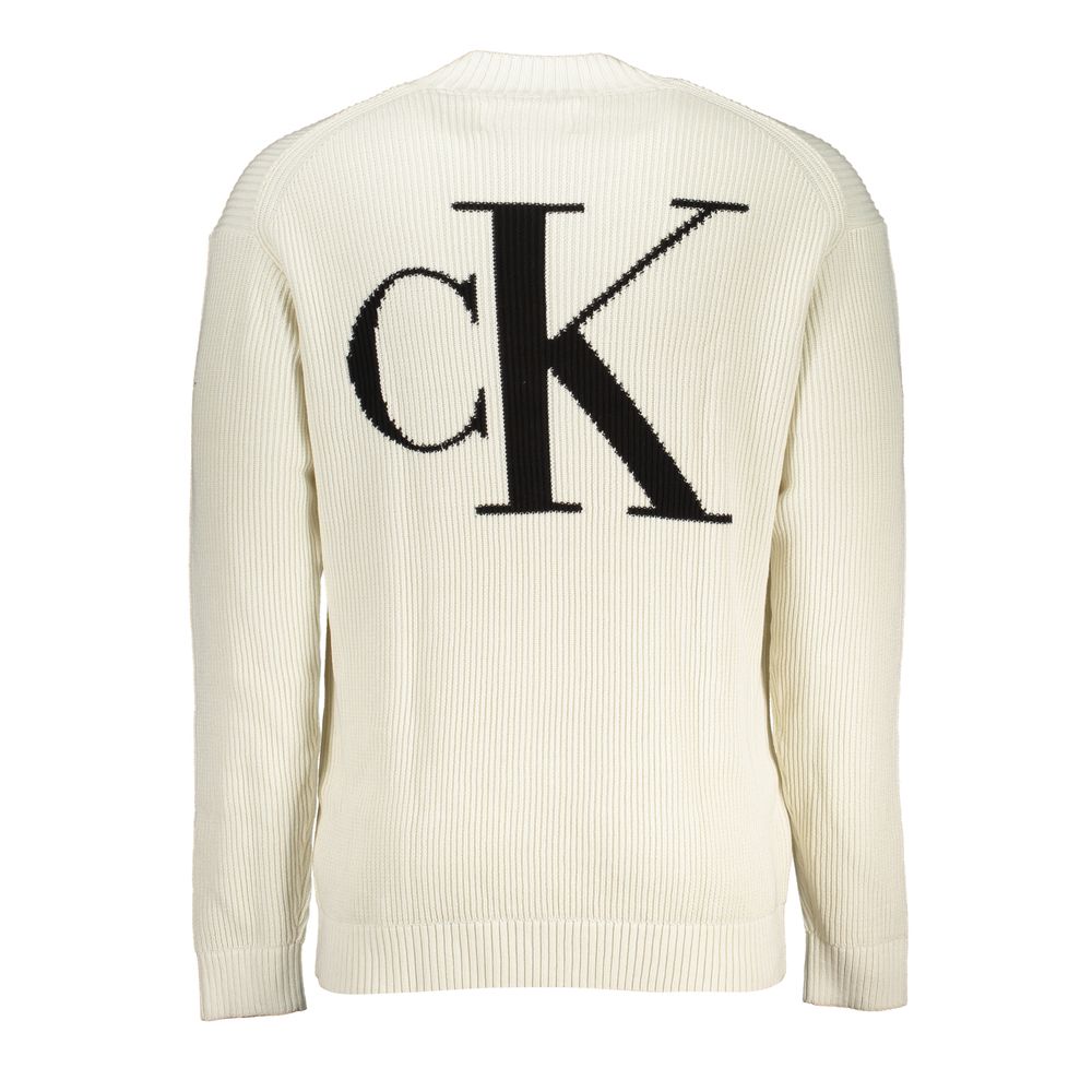 Calvin Klein Elegant High Neck Sweater made of organic cotton