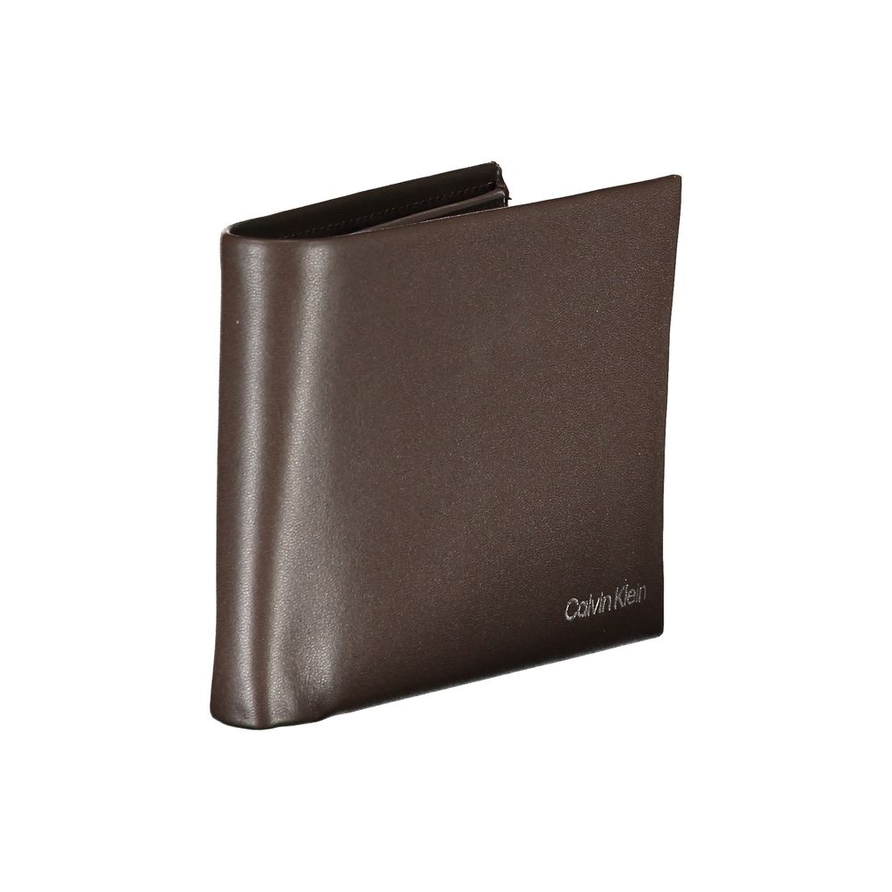 Calvin Klein Elegant Leather Wallet with Two Compartments