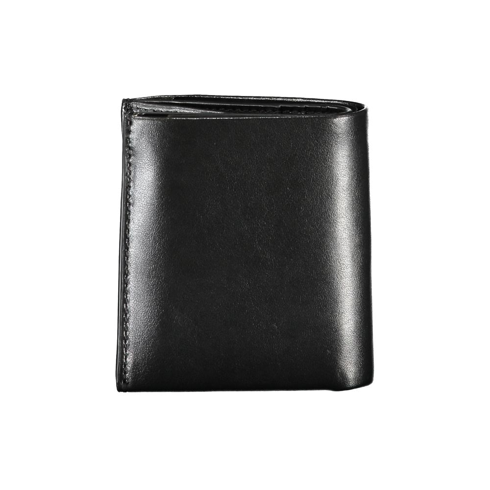 Calvin Klein Elegant Black Leather RFID Wallet