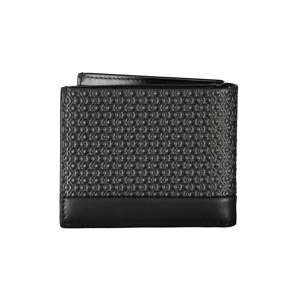 Calvin Klein Elegant Black Leather RFID Wallet