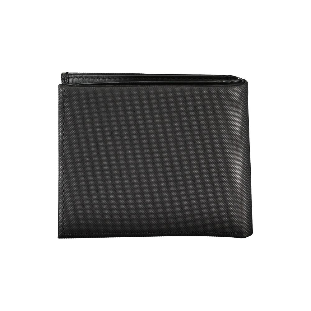 Calvin Klein Elegant wallet made of black leather with RFID block