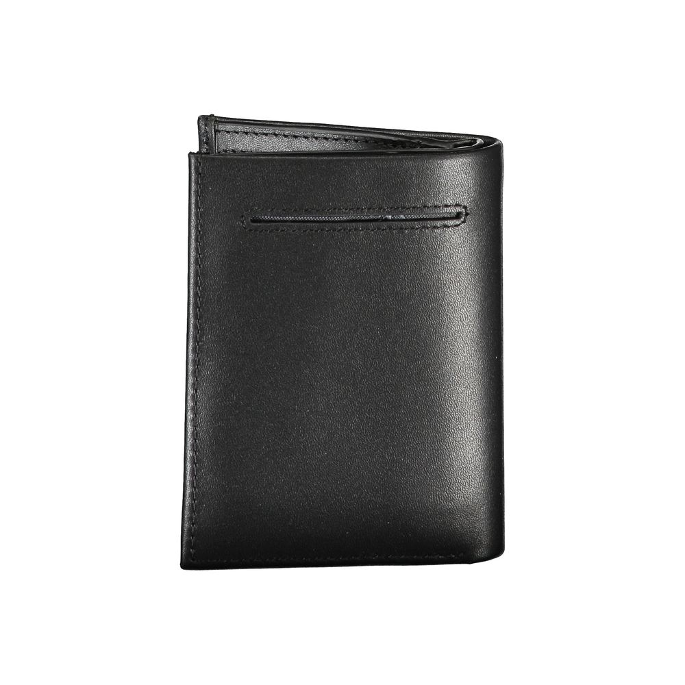 Calvin Klein Elegant Black Leather RFID Wallet