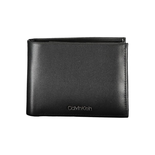 Calvin Klein Elegant Black Leather Wallet for Men