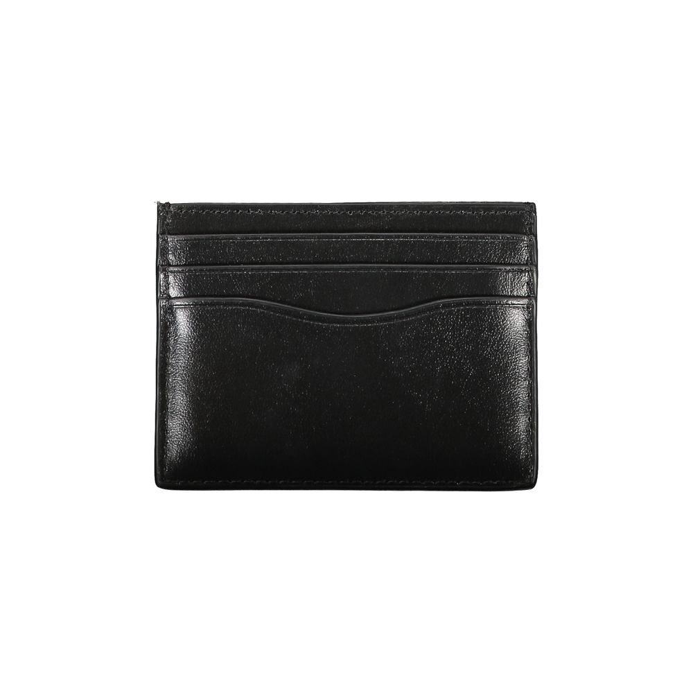 Calvin Klein Elegant card holder made of black leather