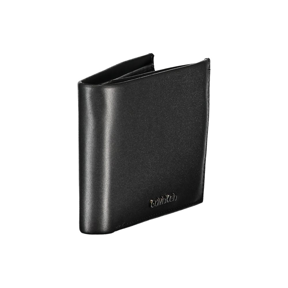 Calvin Klein Elegant Black Leather Wallet for Men