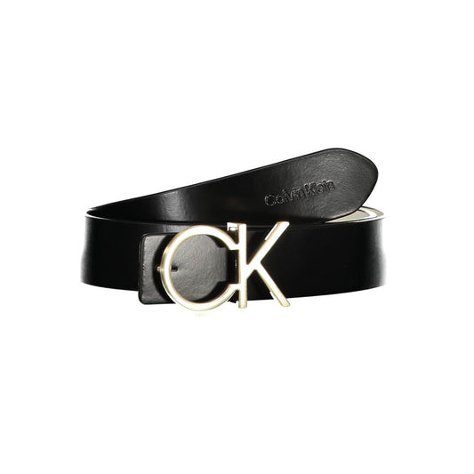 Calvin Klein Black and white reversible leather belt