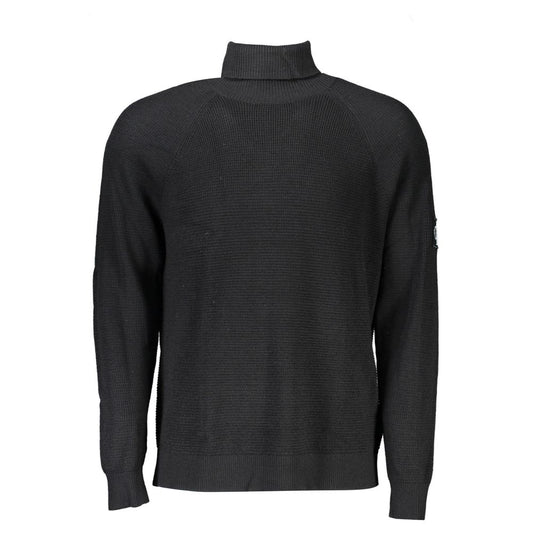 Calvin Klein high-necked wool sweater with logo application