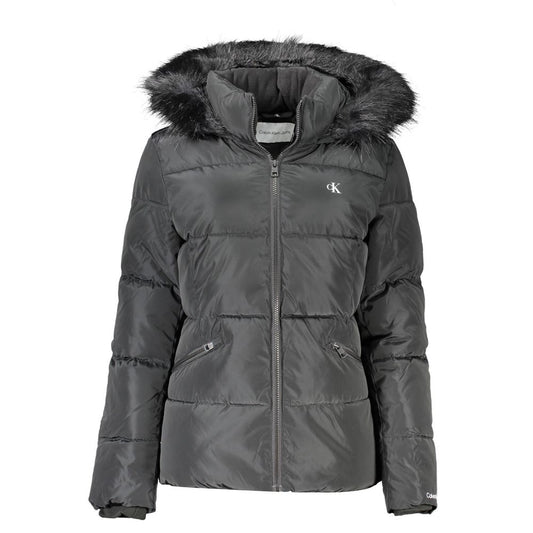 Calvin Klein Elegante Langarm-Kapuzenjacke