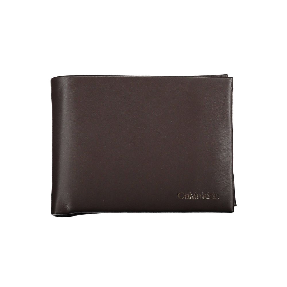 Calvin Klein Elegant Leather Wallet with Two Compartments