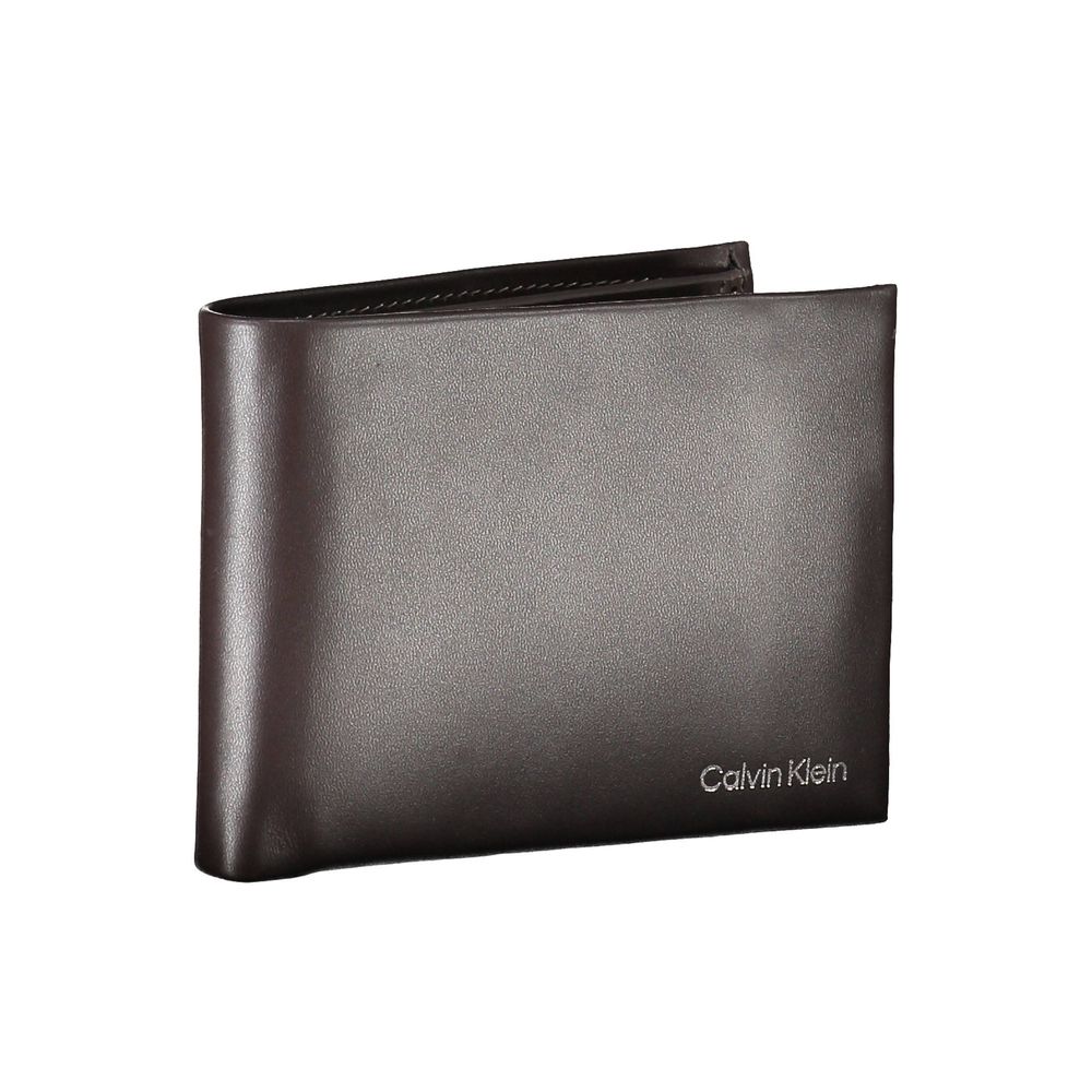 Calvin Klein Elegant Leather Wallet with Two Compartments