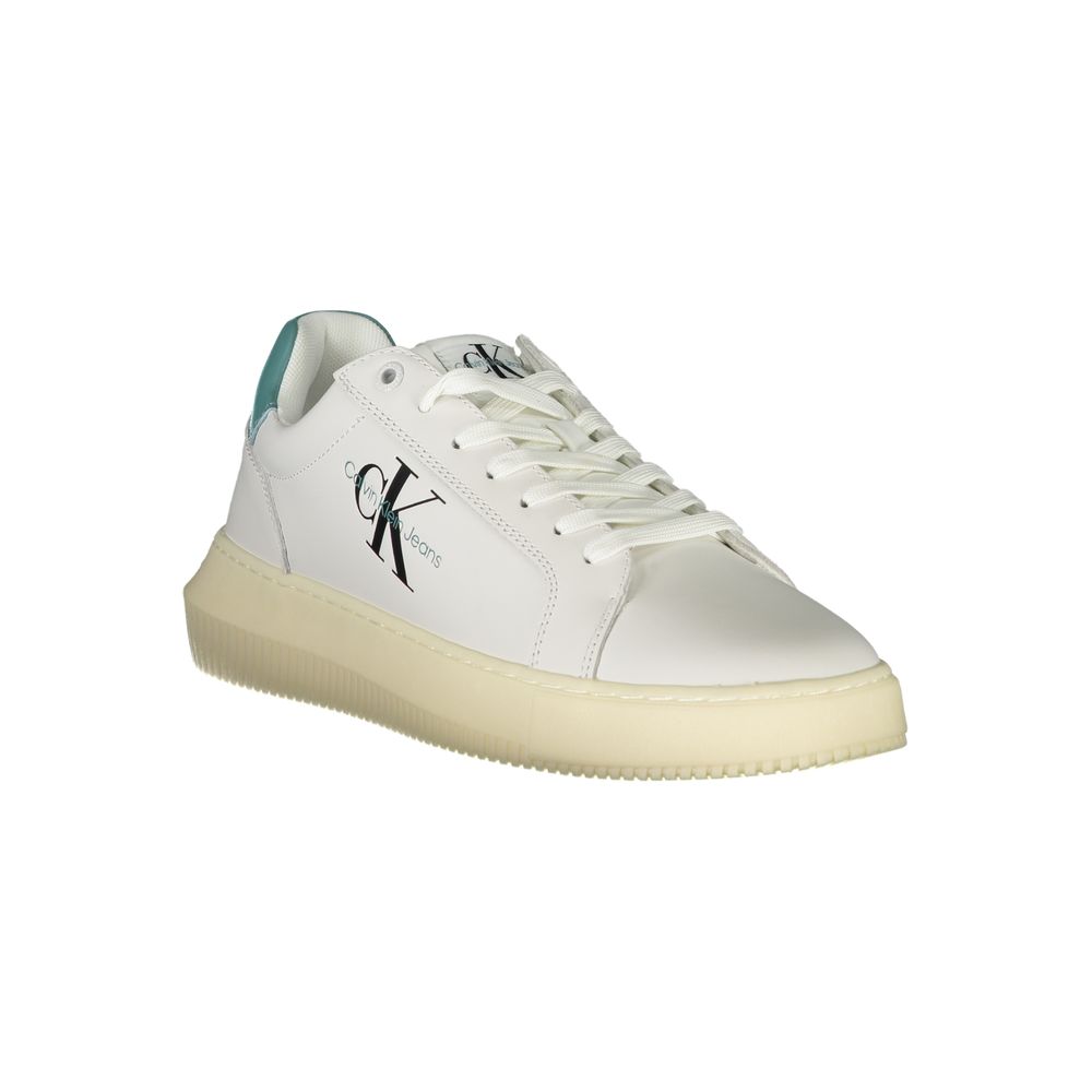 Calvin Klein Simple white sneakers with environmentally conscious design