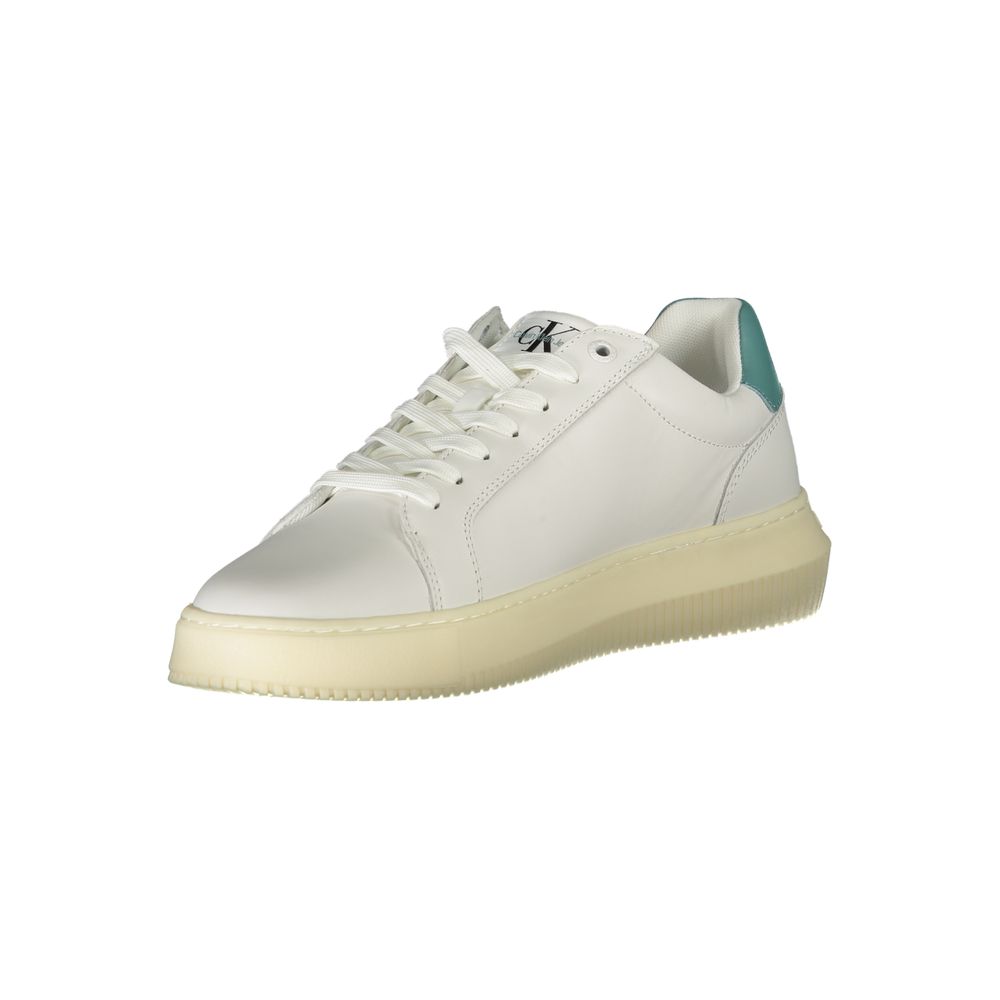 Calvin Klein Simple white sneakers with environmentally conscious design