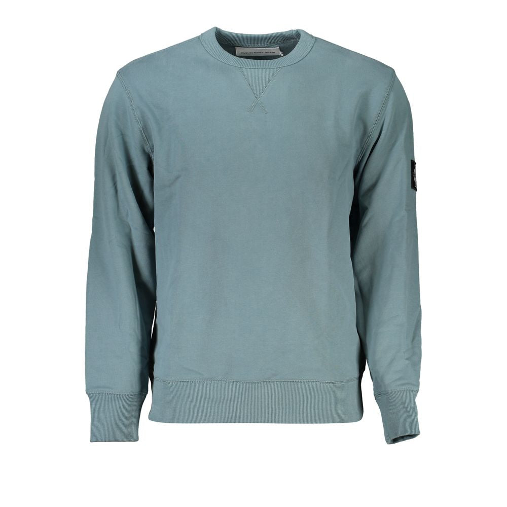 Calvin Klein Eco-conscious green crew neck sweatshirt