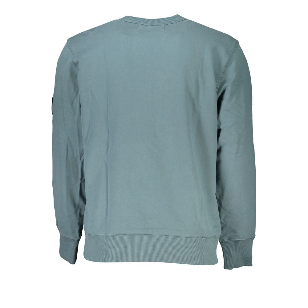 Calvin Klein Eco-conscious green crew neck sweatshirt