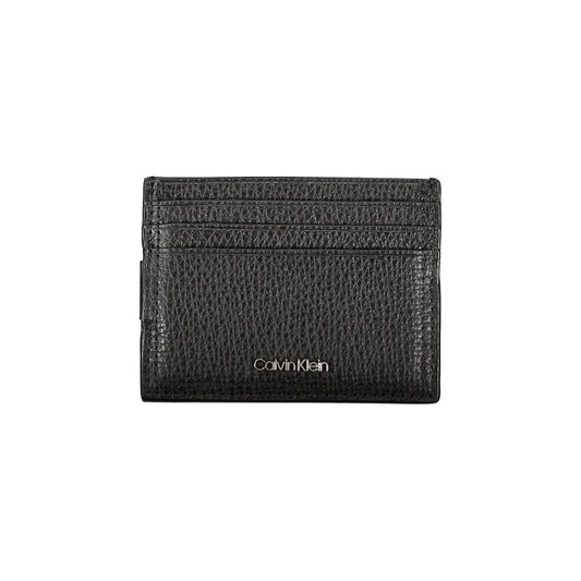 Calvin Klein Elegant Leather Card Case with Money Clip