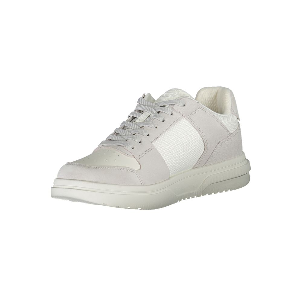 Tommy Hilfiger Elegant white sneakers with contrasting accents