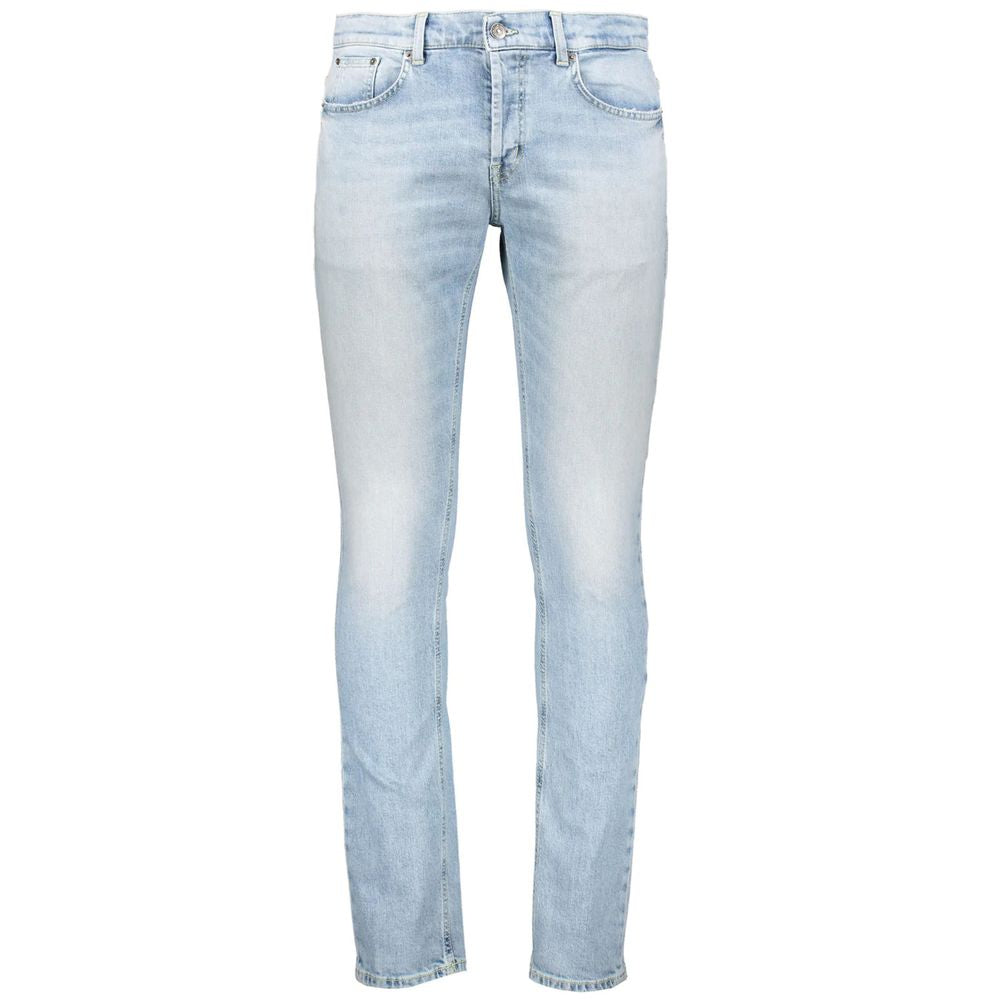 Dondup Brighton Hellblaue Jeans mit Nähten