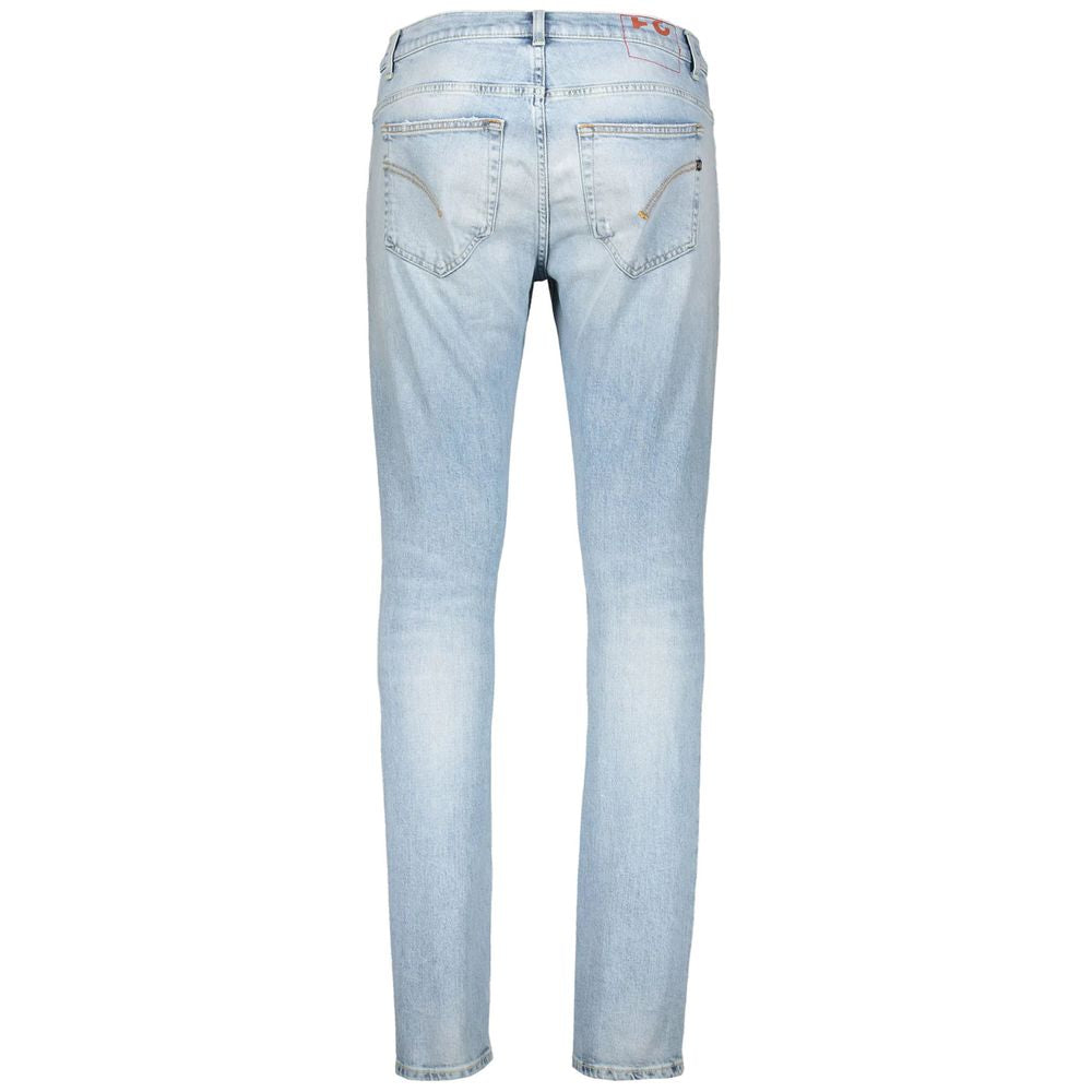 Dondup Brighton Hellblaue Jeans mit Nähten