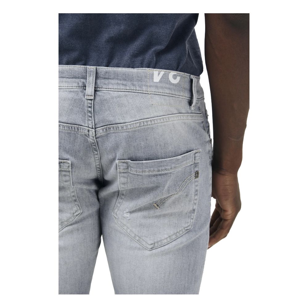 Dondup Elegante graue Stretch-Icon-Jeans