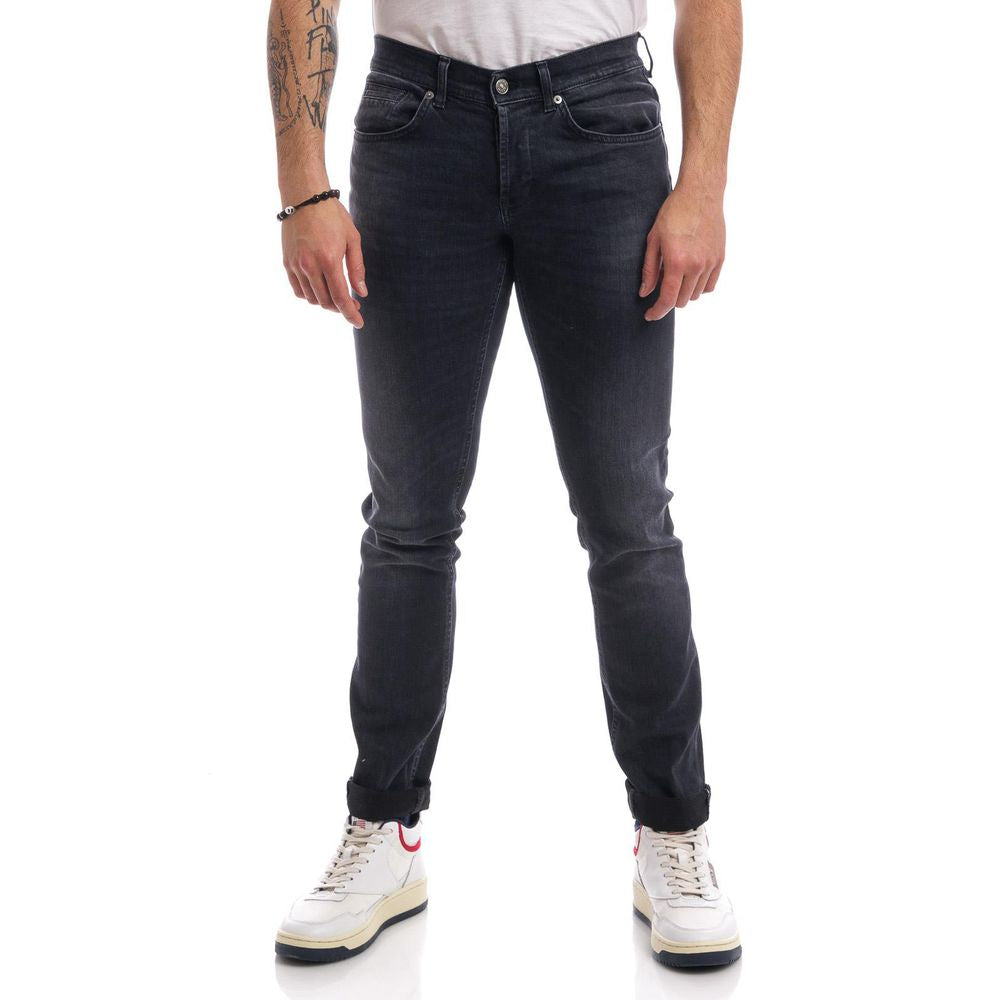 Dondup Hochwertige schwarze Stretch-Jeans für raffinierten Stil