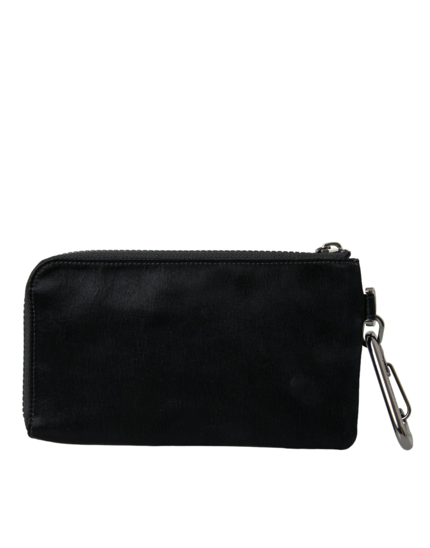 Dolce &amp; Gabbana Elegant designer case made of nylon and leather in black