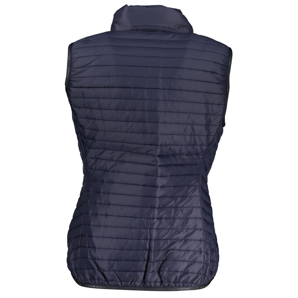 Napapijri Chic sleeveless zip vest with contrasting details