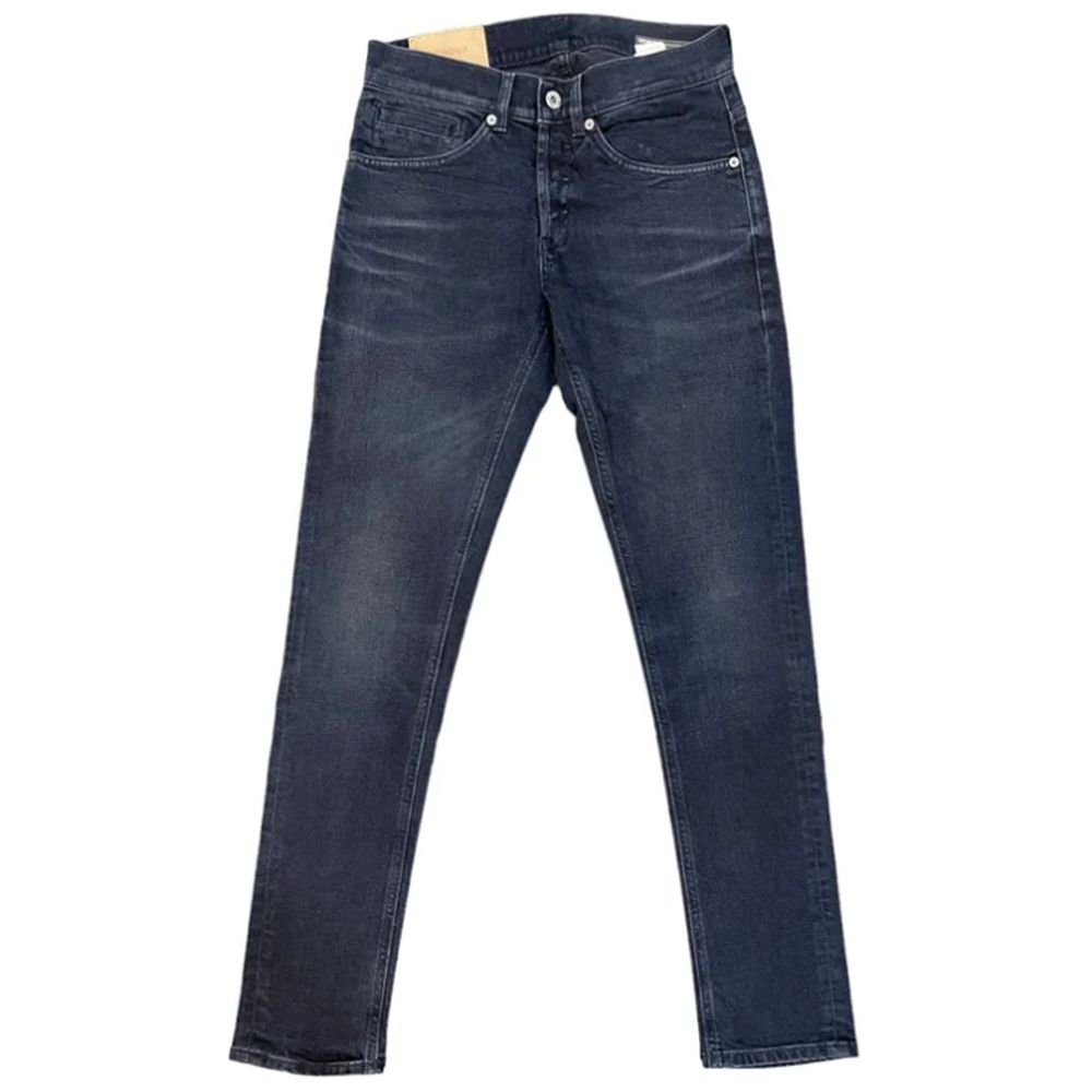 Dondup Chic Regular Fit Dunkelblaue Stretch Jeans