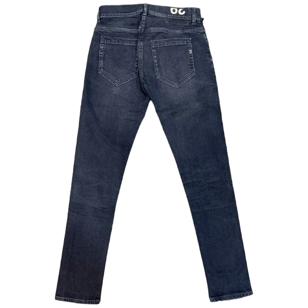 Dondup Chic Regular Fit Dunkelblaue Stretch Jeans