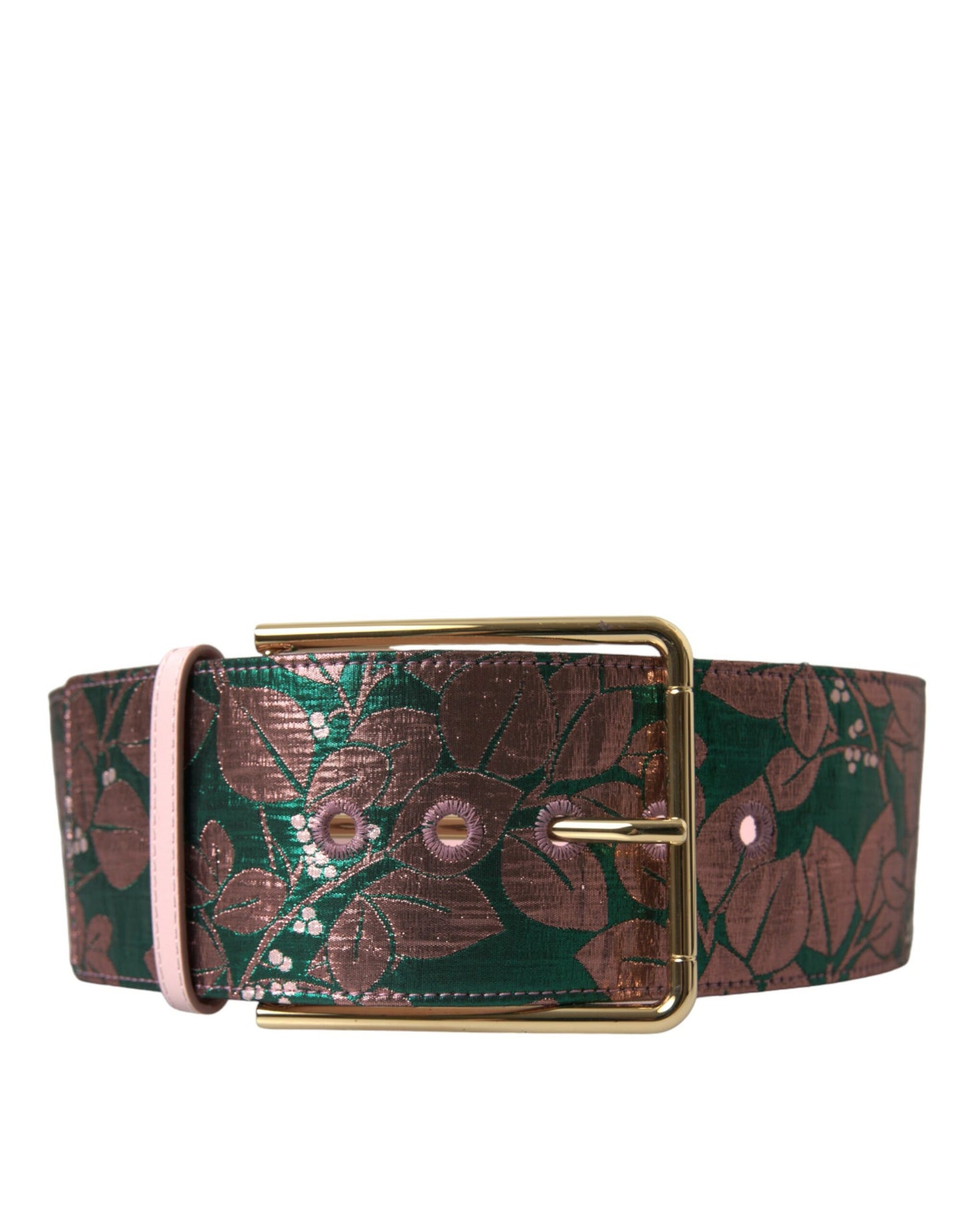 Dolce &amp; Gabbana Multicolor High Waist Statement Belt