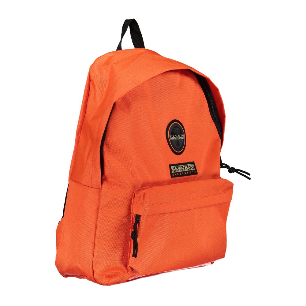 Napapijri Ecochic backpack in orange with logo design