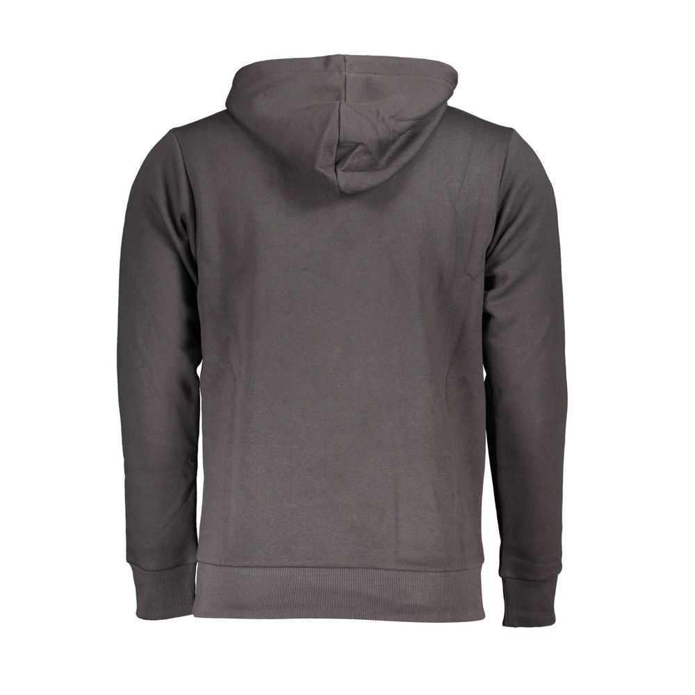 US Grand Polo Chic grey hooded sweatshirt with embroidery