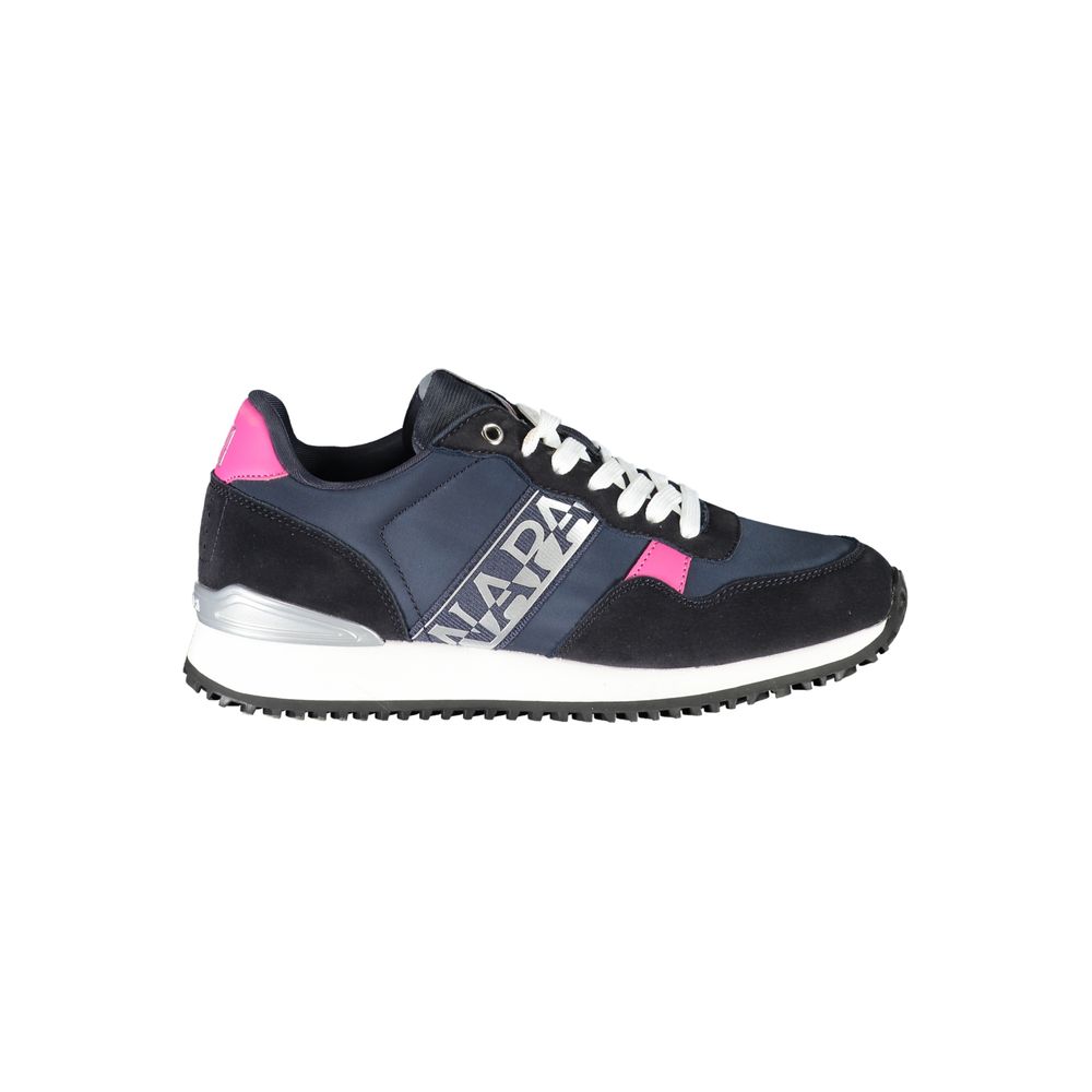 Napapijri Elegant blue sporty lace-up sneakers