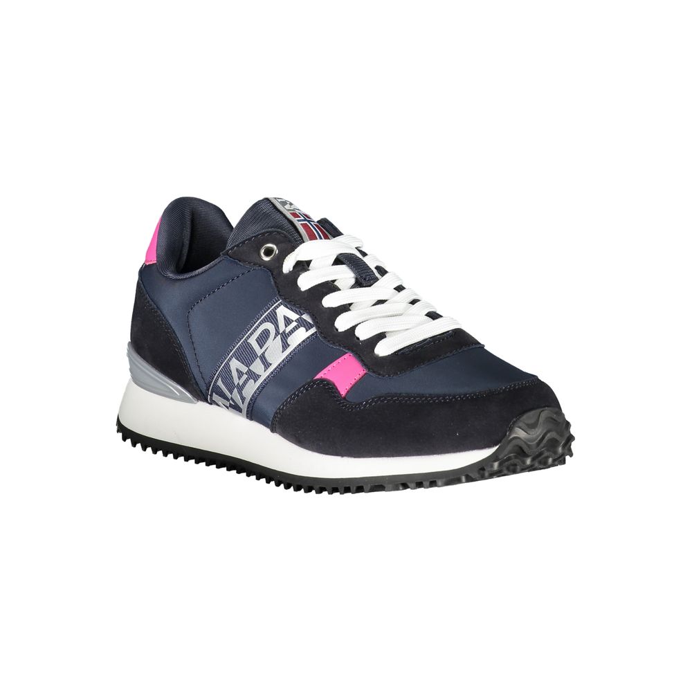 Napapijri Elegant blue sporty lace-up sneakers