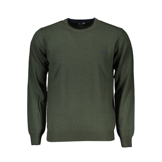 Harmont &amp; Blaine Chic green designer sweater with round neck