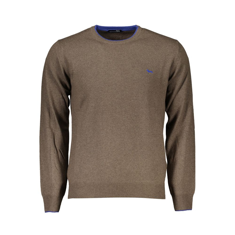 Harmont &amp; Blaine Elegant round neck sweater with contrast details